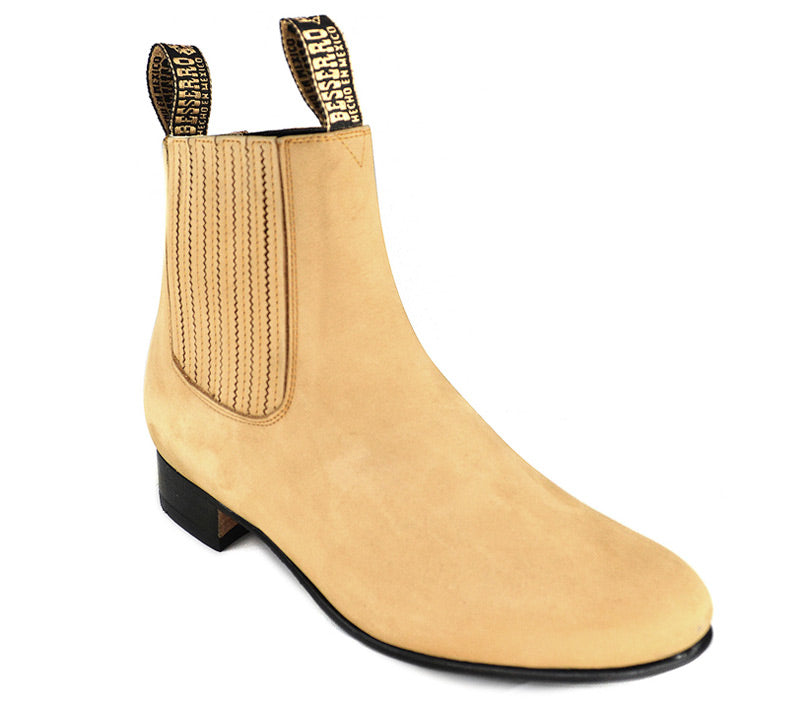 Besserro Botin Nobuck Miel