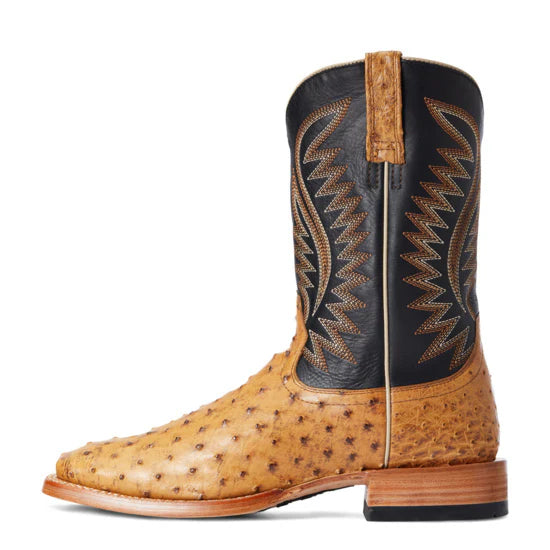 Ariat Men 10034082 Gallup Ostrich Tan