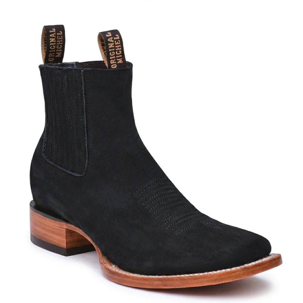 Original Michel Botin Nobuck Black 582B6305
