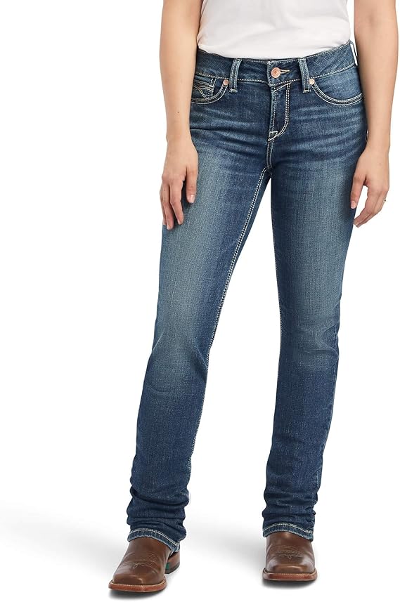 Ariat Women Jeans 10041115 Perfect Rise Straight Daphne