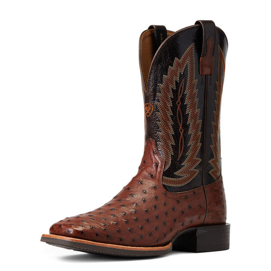 Ariat Men 10040304 Quantum Primo Ostrich Tabacco
