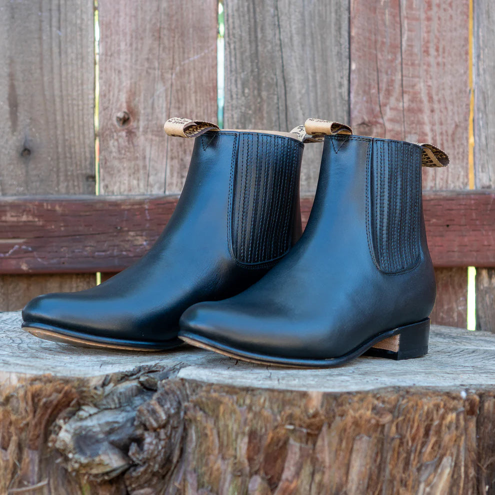 Besserro Botin Piel Negro