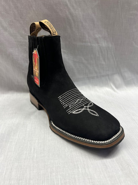 Potrillo Botín nubuck black