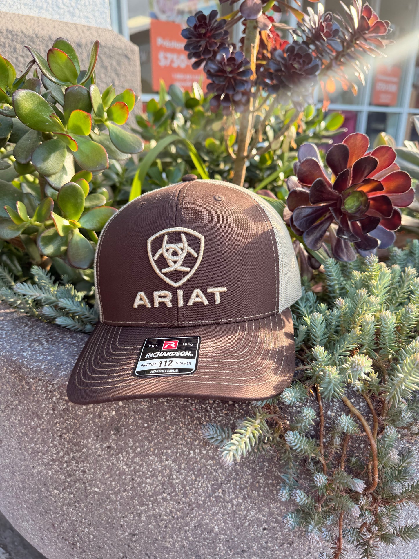 Ariat SnapBack A300003102 Logo Brown