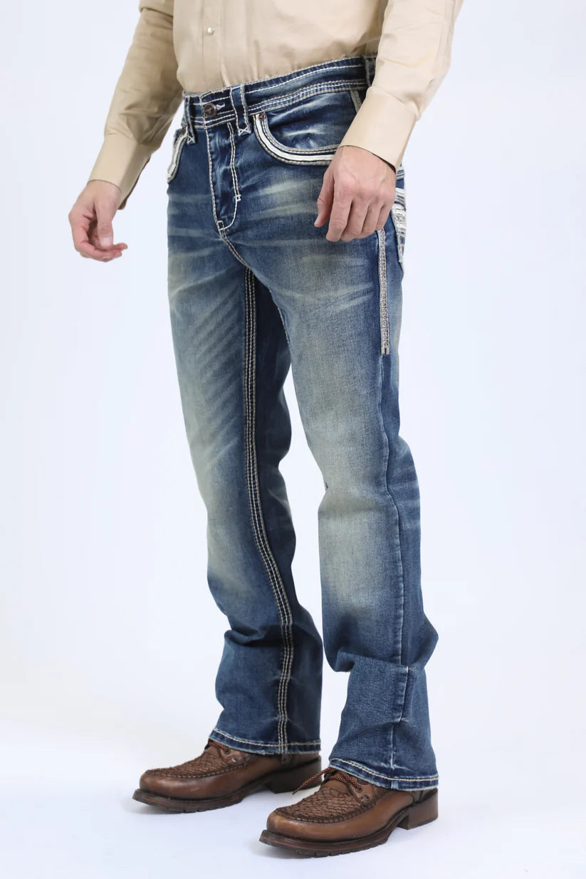 Platini Men Jeans Dark Blue