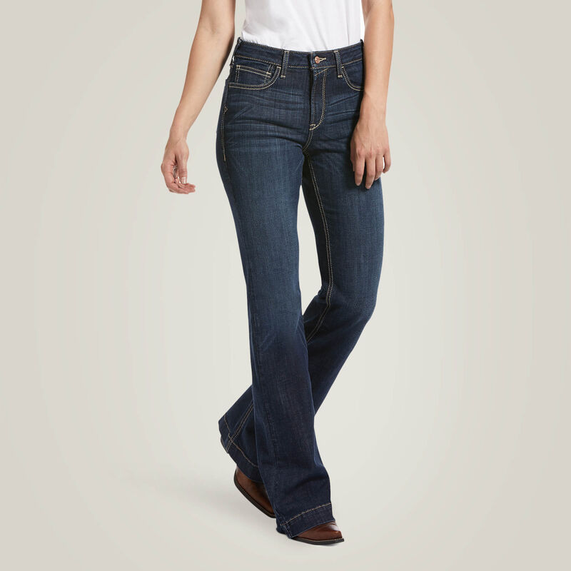 Ariat Women Jeans 10032550 Slim Trouser Ella Wide Leg