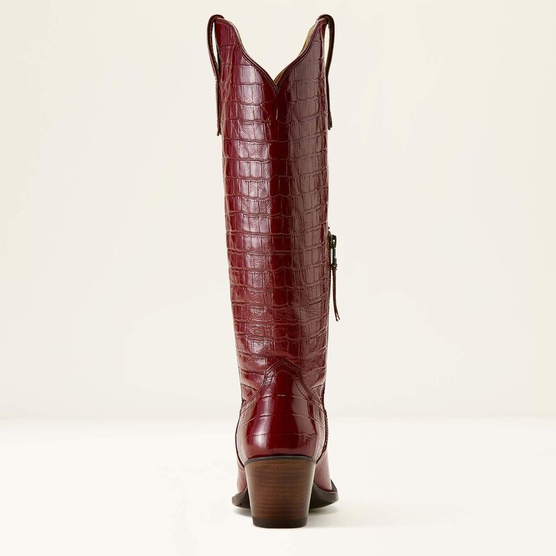 Ariat 10063991 Casanova X Toe Croc Print