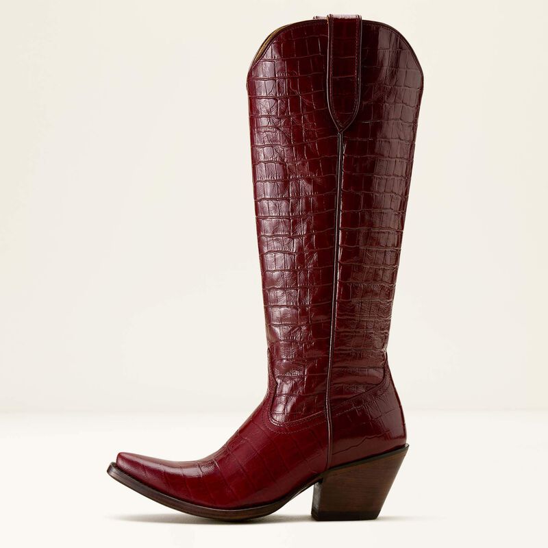 Ariat 10063991 Casanova X Toe Croc Print
