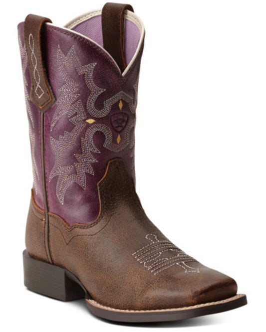 Ariat Kids 10015390 Tombstone Purple