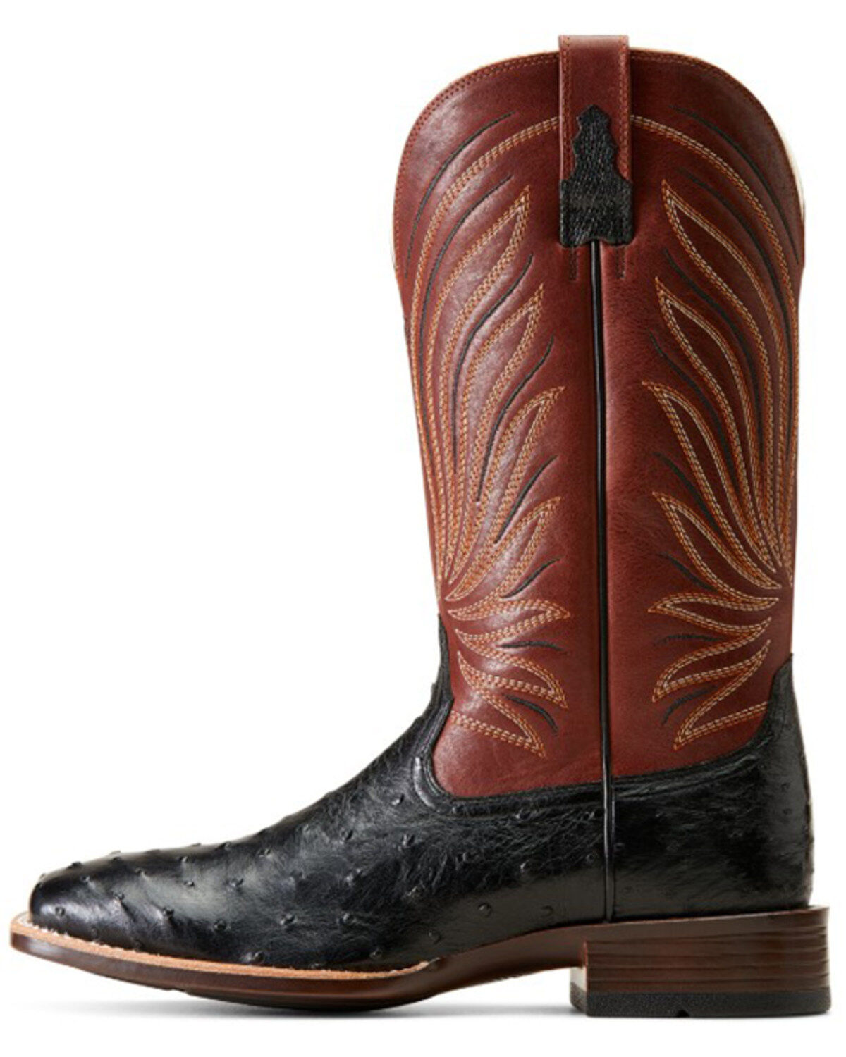 Ariat Men 10046962 Brandin' Ultra Ostrich Black