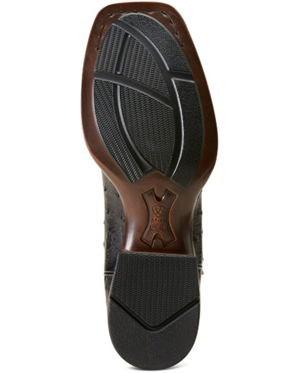 Ariat Men 10046962 Brandin' Ultra Ostrich Black