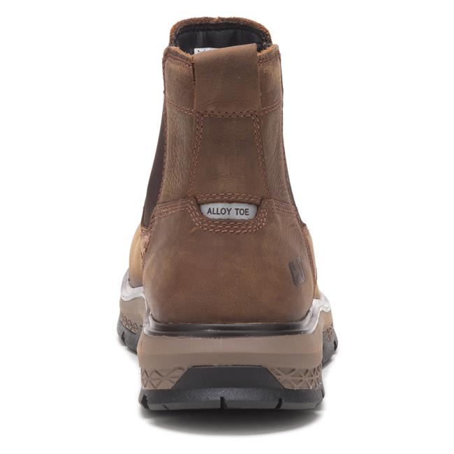 CAT P91369 Exposition Chelsea Alloy Toe Boots