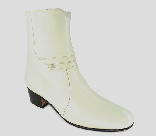 Besserro Botin Vestir Cabra Hueso