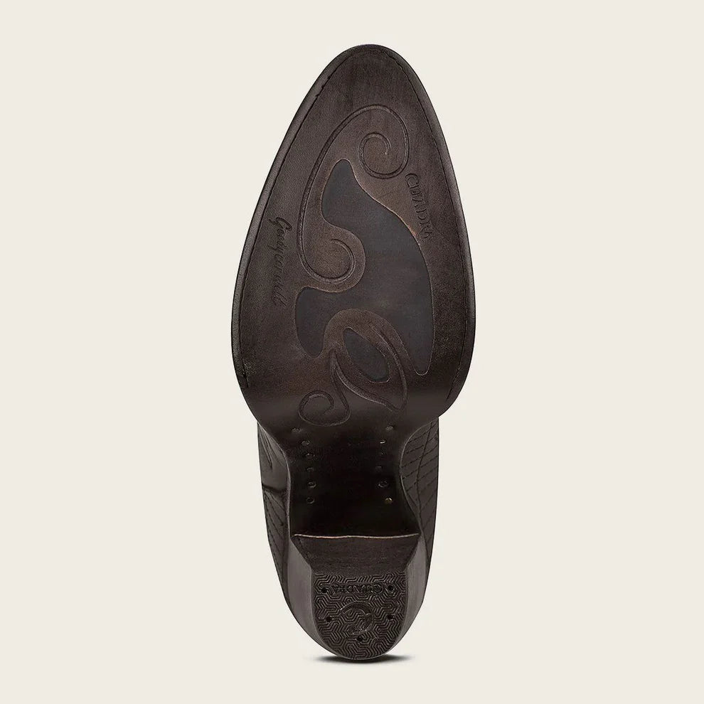 Cuadra Ladies CU584 Chocolate Brown/Black Studs