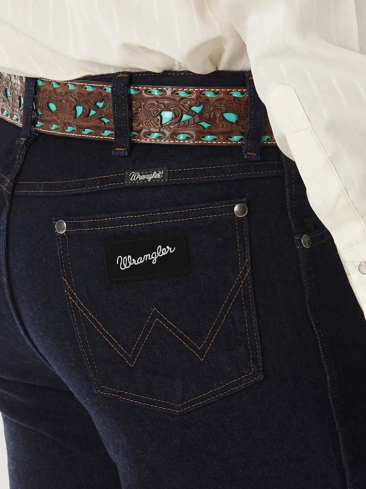 Wrangler Men Cowboy Cut® Silver Edition Slim Fit Jean Blue