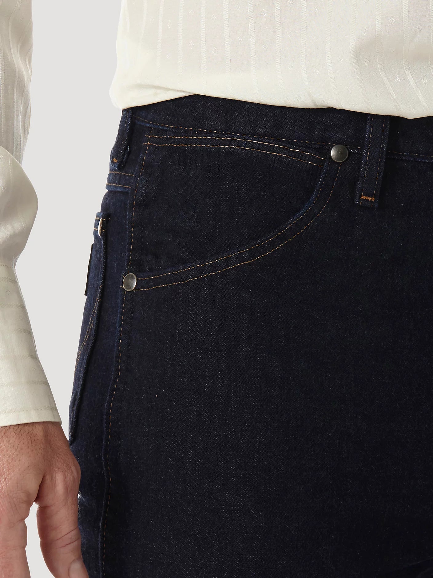 Wrangler Men Cowboy Cut® Silver Edition Slim Fit Jean Blue