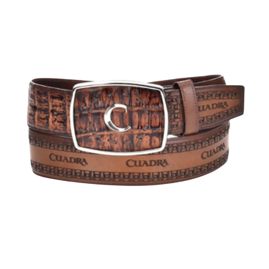 Cuadra Belt BC171 Caiman Honey Laser