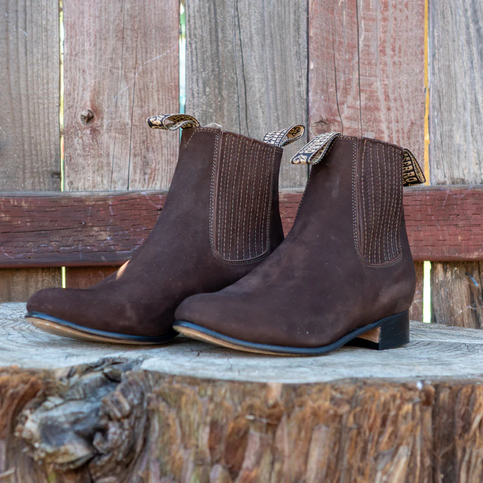 Botin Besserro Nobuck Tabacco Obscuro