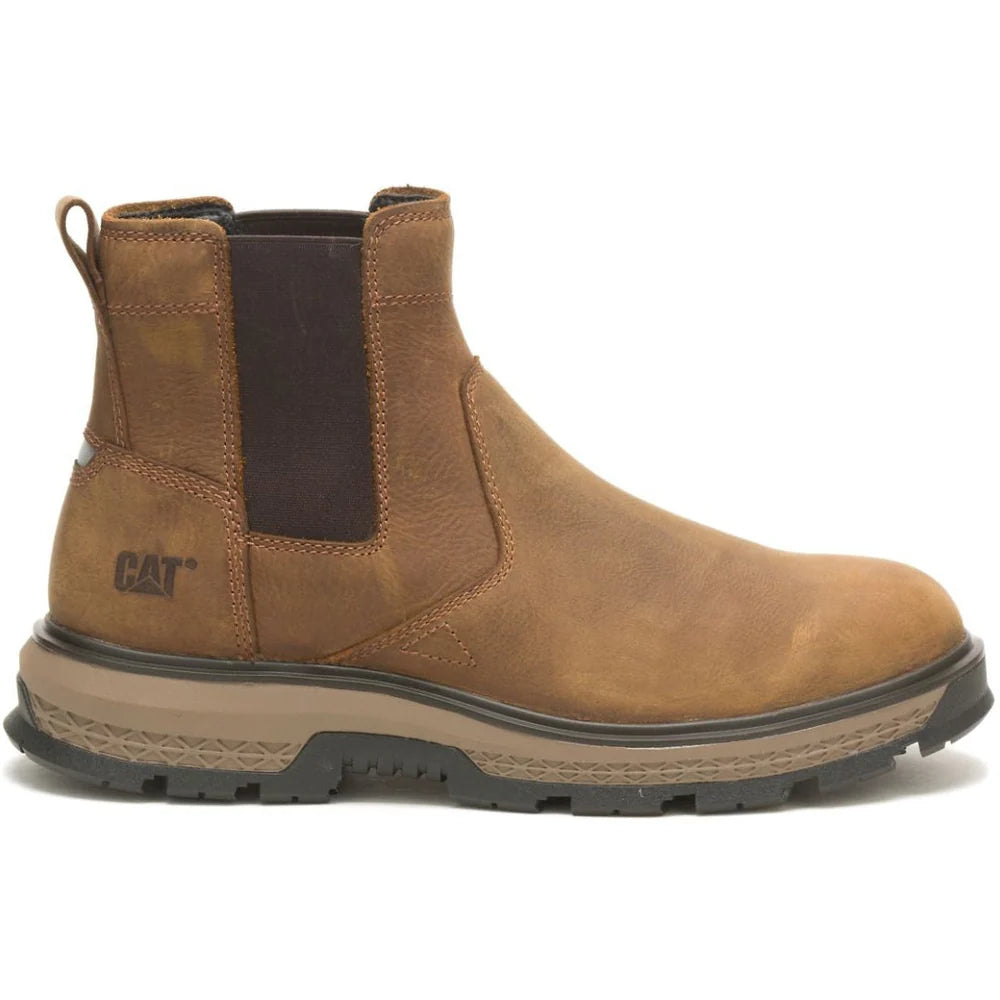 CAT P51060 Exposition Soft Toe Chelsea Work Boot Pyramid