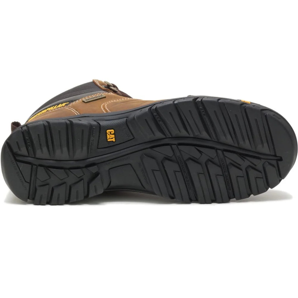 CAT P74128 Threshold Waterproof Work Boot Real Brown