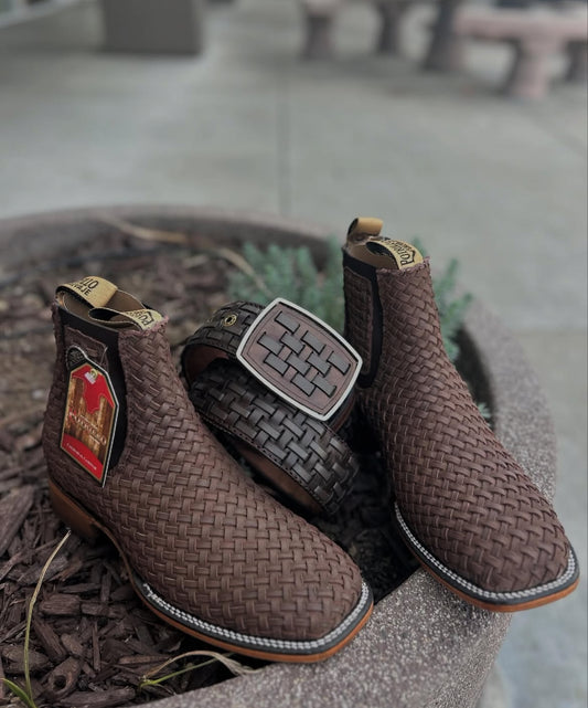 Potrillo Petatillo Cafe Men Botin