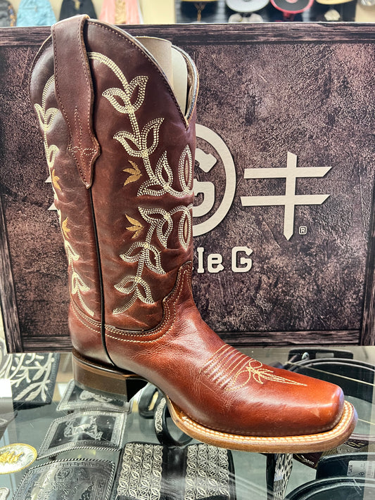 Circle G Cognac Embroidery L200 Women