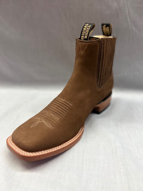 Original Michel Botín Nubuck Topo