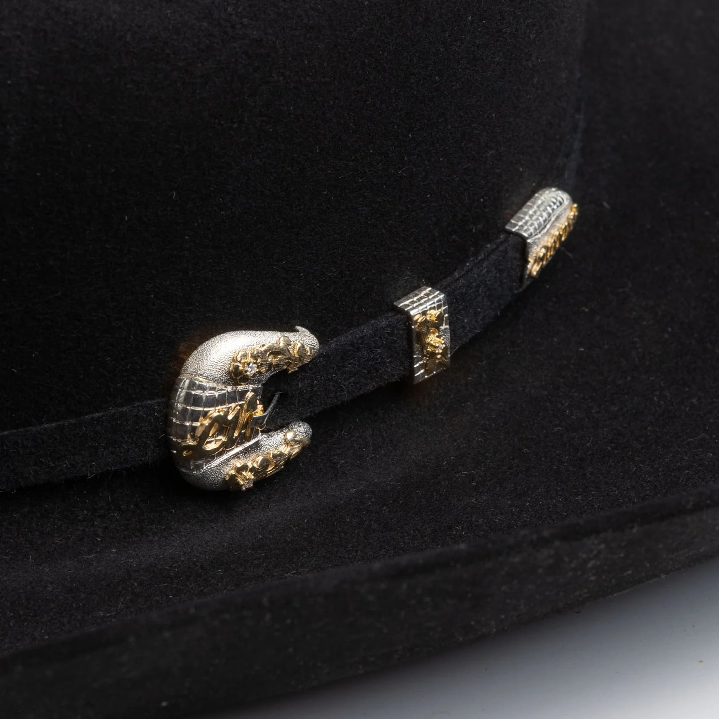 Larry Mahan 1000X Imperial in Black Fur Felt