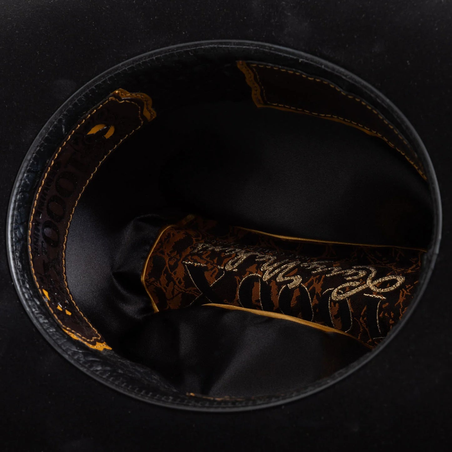 Larry Mahan 1000X Imperial in Black Fur Felt
