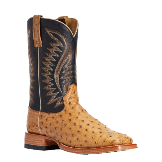 Ariat Men 10034082 Gallup Ostrich Tan