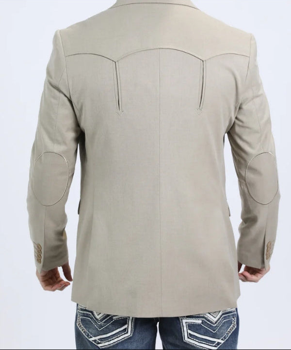 Platini Blazer/Saco Men Beige