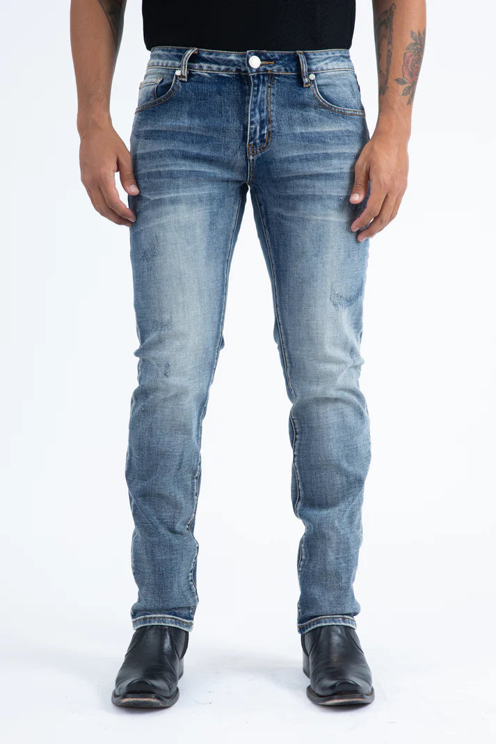 Platini Men Jeans Blue FDJ11054 Cruz Slim Stretch