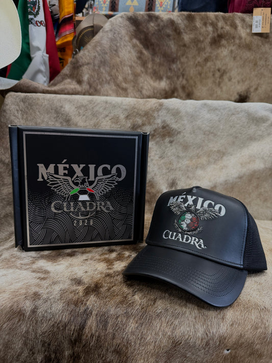 Gorra Cuadra Mundial Mexico Black
