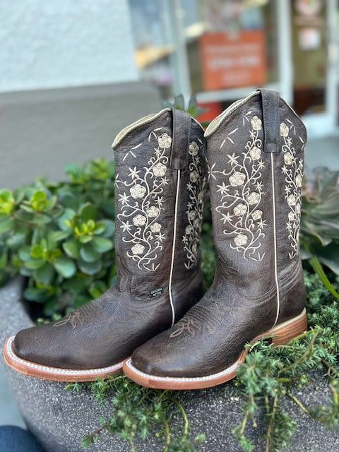 Reyme Women 064 Alaska Choco Beige Flowers