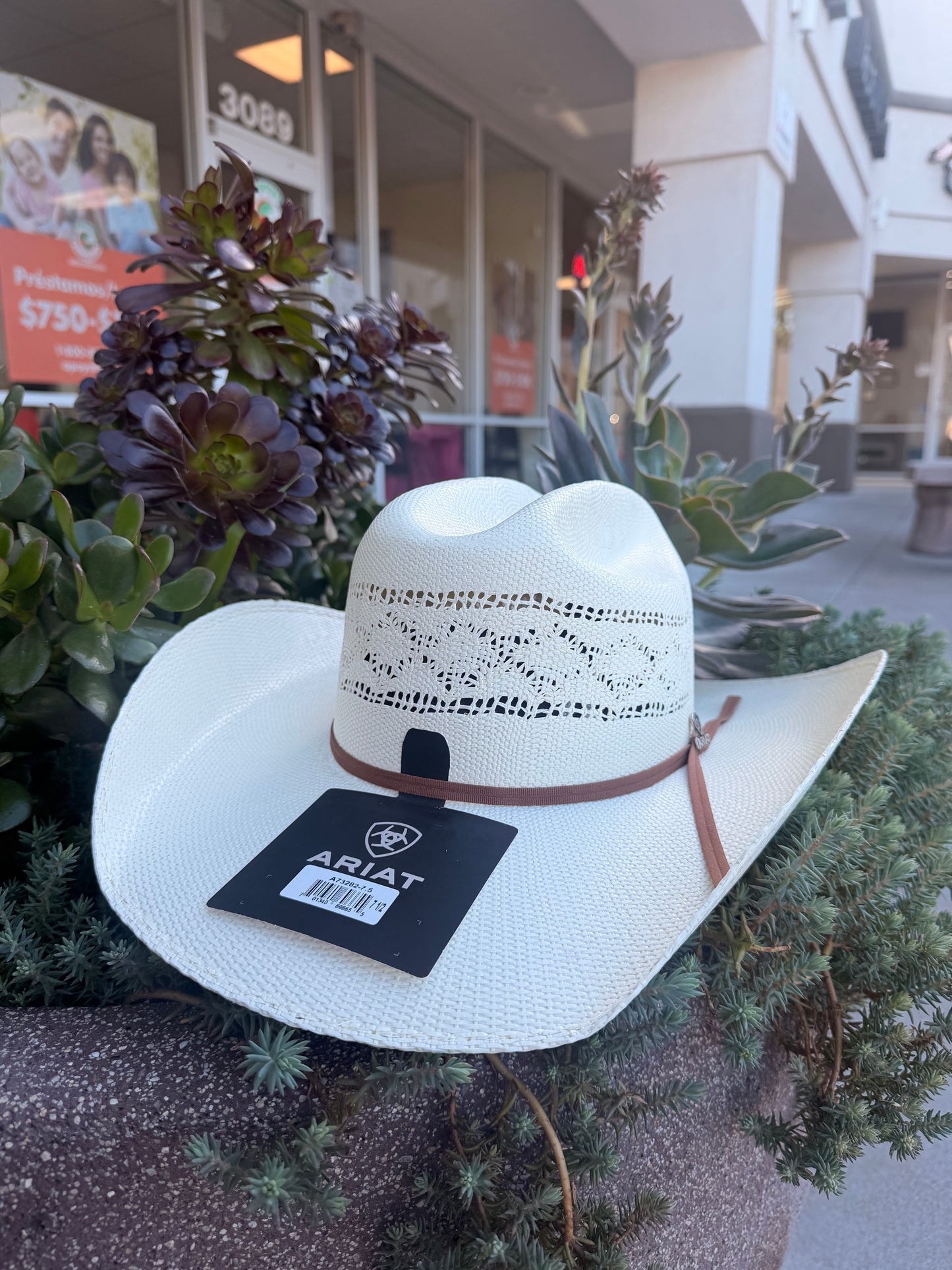 Ariat Straw Hat A73282 Bangora 4 1/4