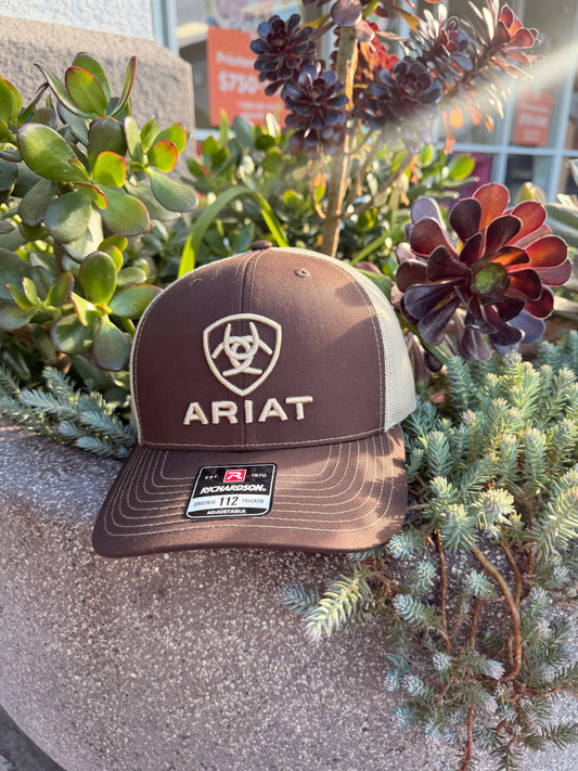 Ariat SnapBack A300003102 Logo Brown