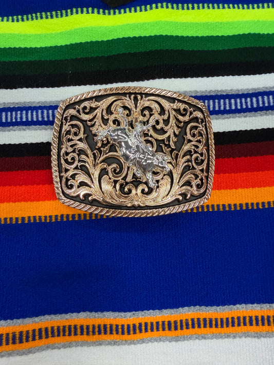 Square Buckle Bull Rider