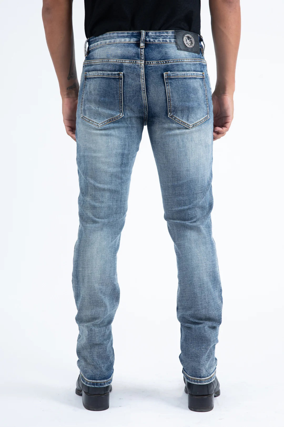 Platini Men Jeans Blue FDJ11054 Cruz Slim Stretch