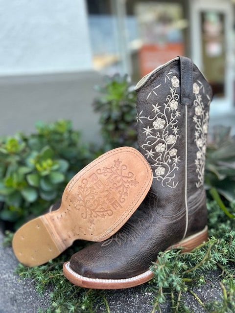 Reyme Women 064 Alaska Choco Beige Flowers