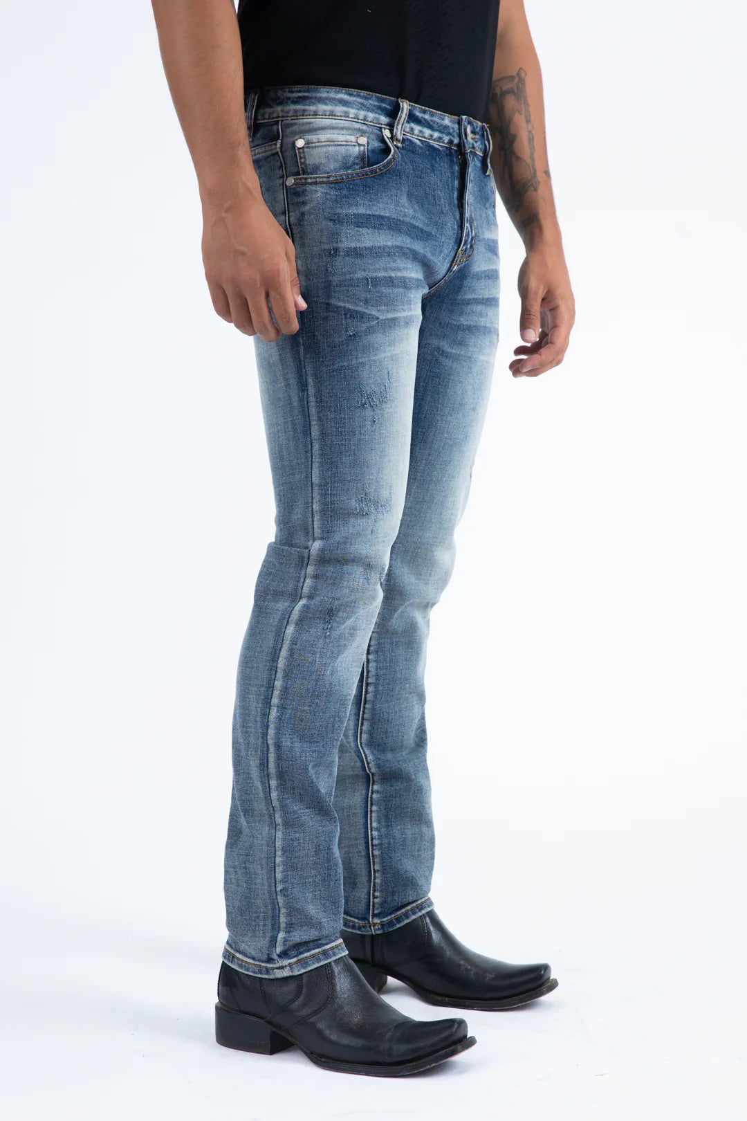 Platini Men Jeans Blue FDJ11054 Cruz Slim Stretch