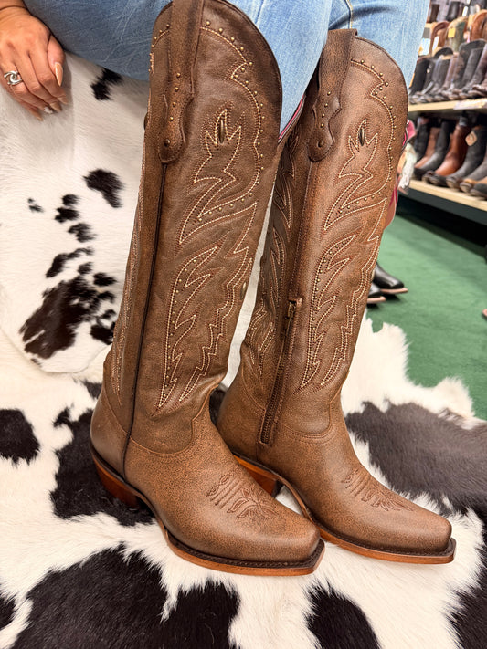 Rio Grande Women Tall Brown Boot Victoria