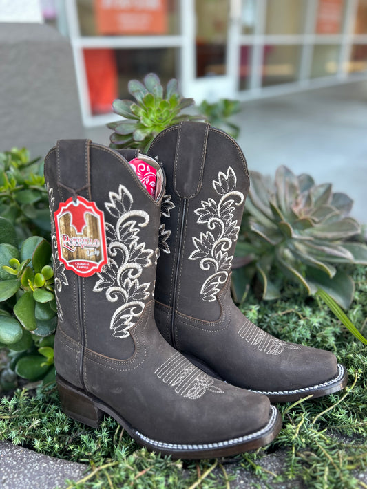 Potrillo Women 407 Nobuck Brown