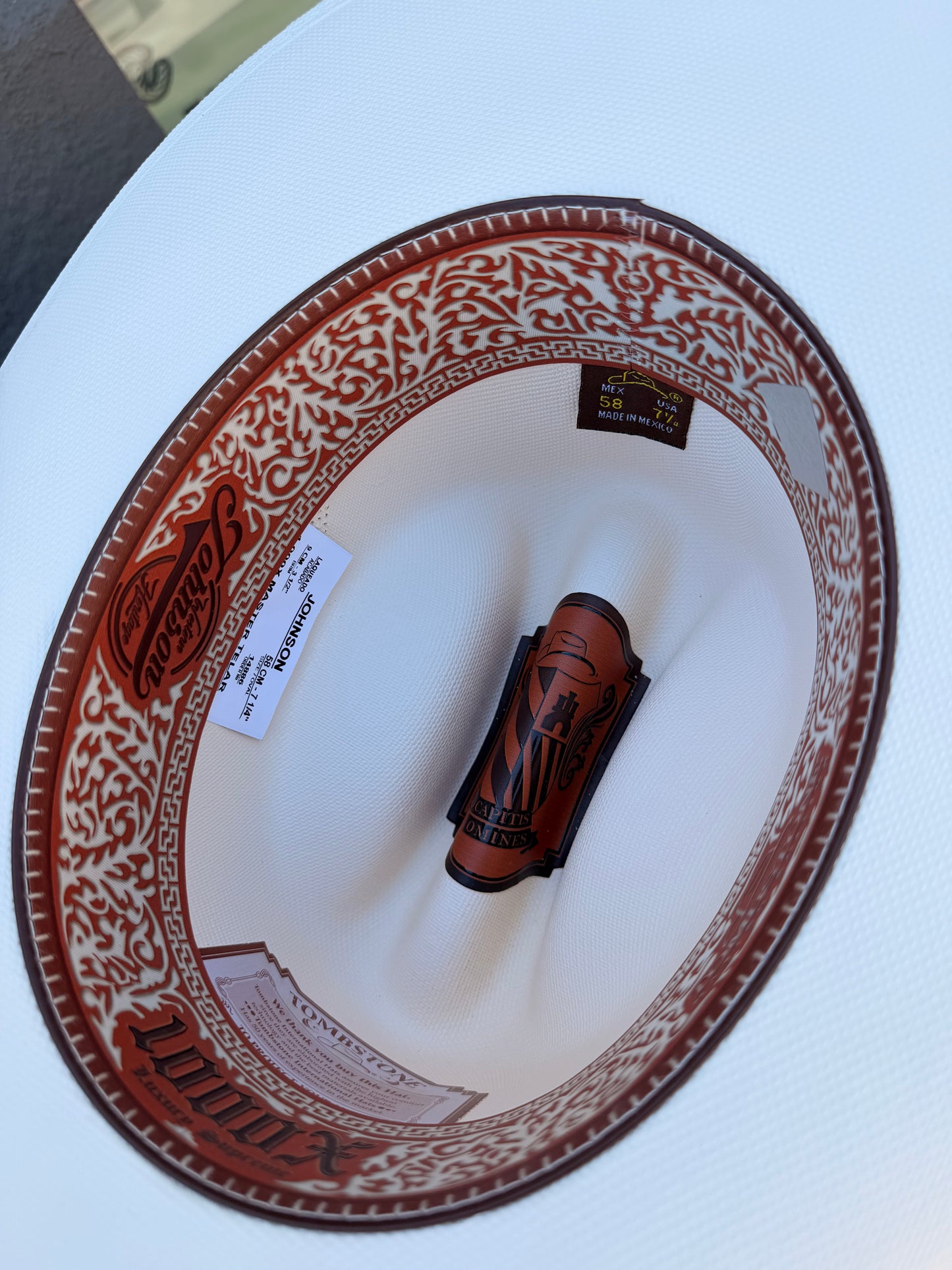 Tombstone Sombrero 1,000X Johnson Ala 3 1/2"