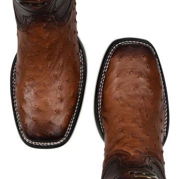 Cuadra Avestruz CU457 Moroni Castano Square Toe