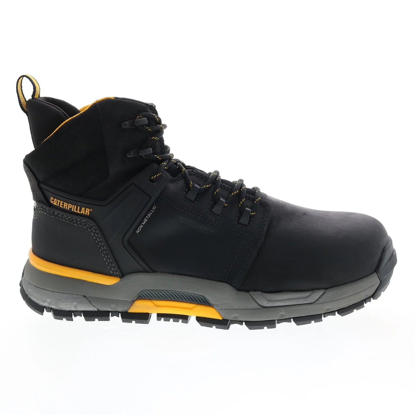 CAT P91229 Edge Waterproof Nano Toe Black Work & Safety Boots