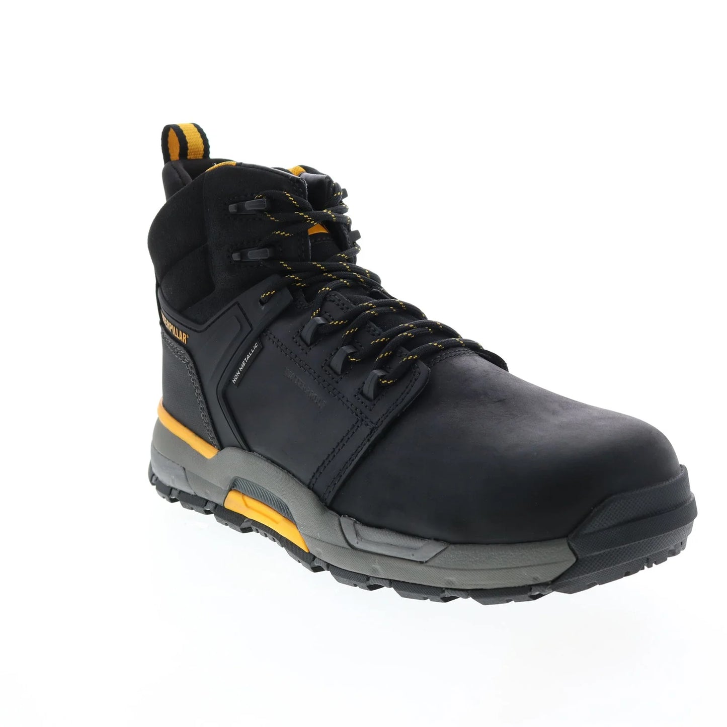 CAT P91229 Edge Waterproof Nano Toe Black Work & Safety Boots