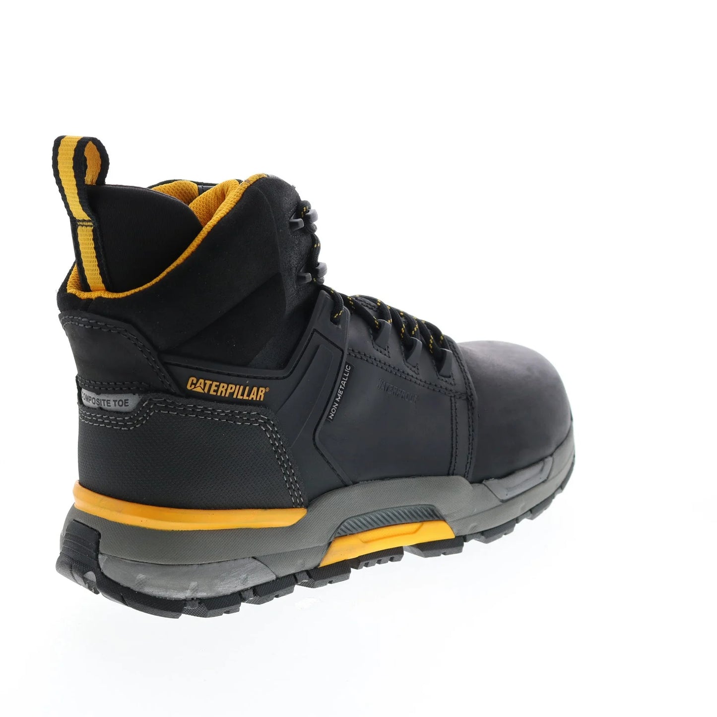 CAT P91229 Edge Waterproof Nano Toe Black Work & Safety Boots