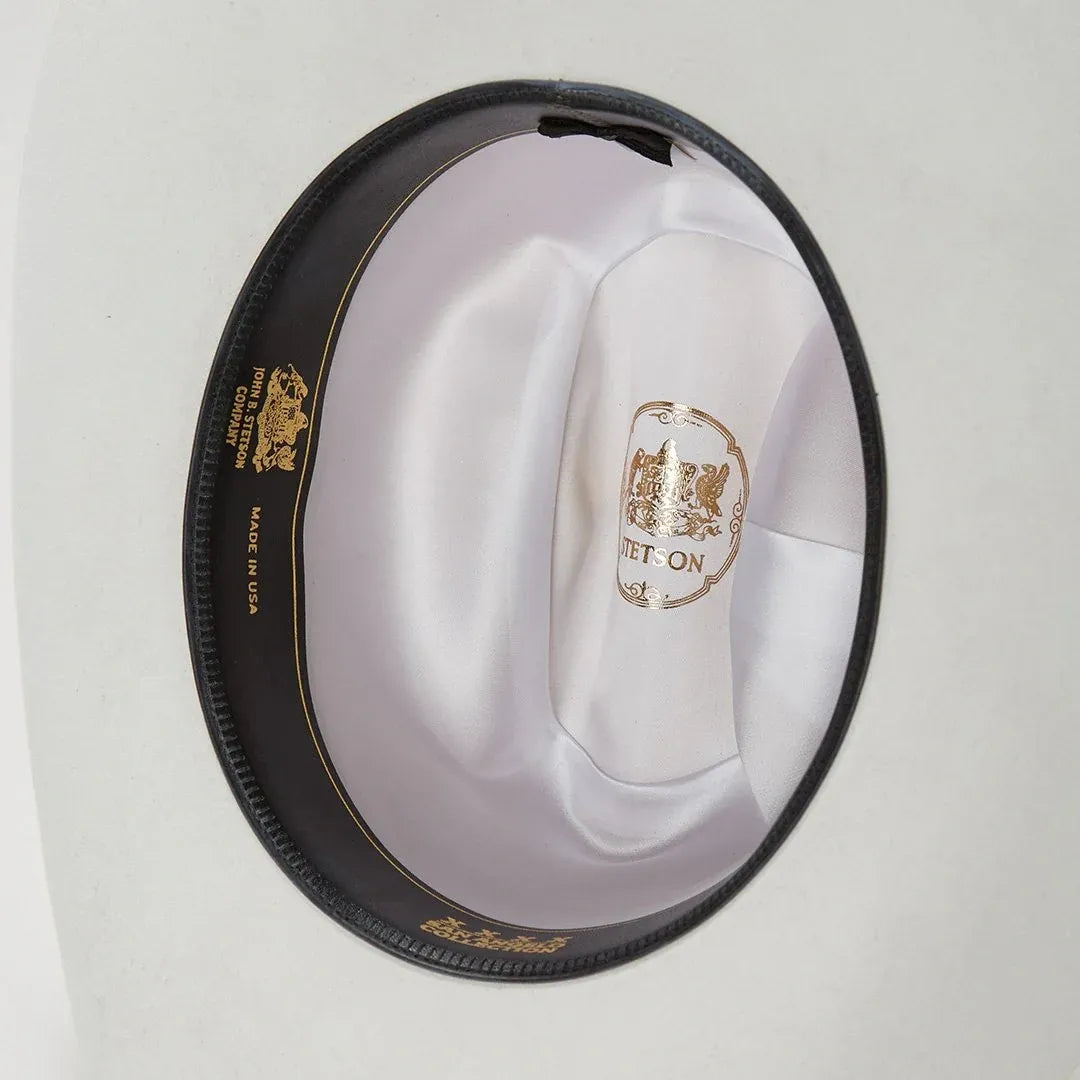 Stetson Deadwood 4x White Felt Hat