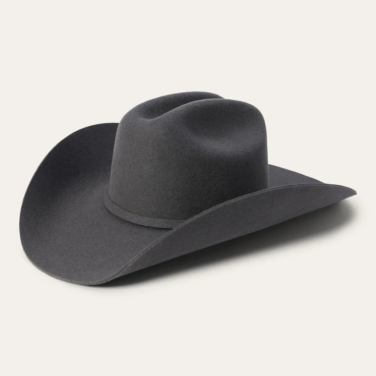 Stetson Brenham 4x Felt Hat Granite Grey