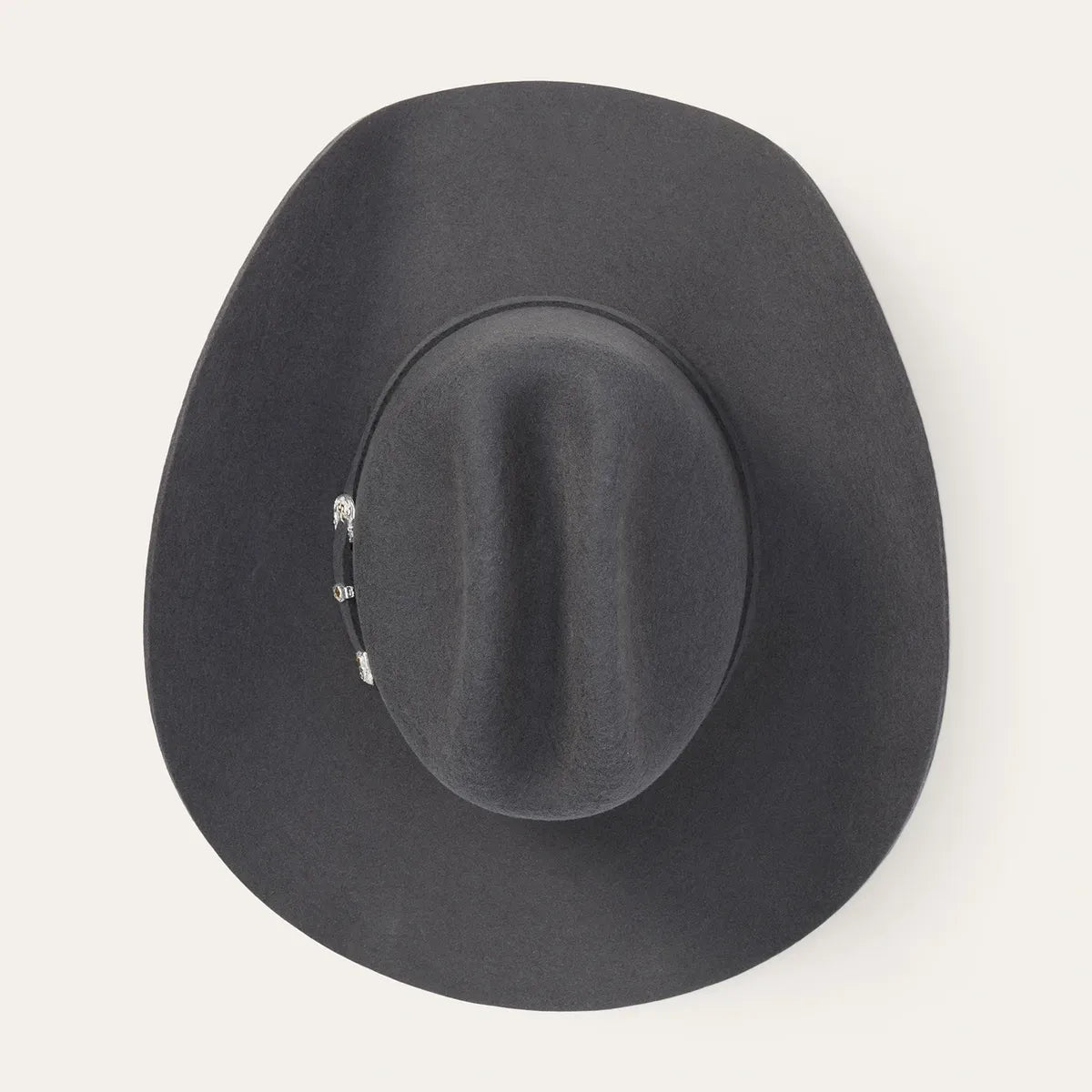 Stetson Brenham 4x Felt Hat Granite Grey